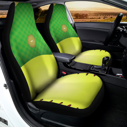 Softball Field And Ball Print Universal Fit Car Seat Covers