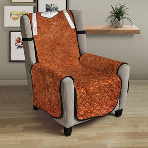 Softball Playing Field Print Armchair Protector