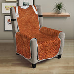 Softball Playing Field Print Armchair Protector