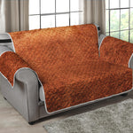 Softball Playing Field Print Loveseat Protector