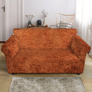 Softball Playing Field Print Loveseat Slipcover