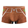 Softball Playing Field Print Men's Boxer Briefs