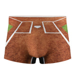 Softball Playing Field Print Men's Boxer Briefs