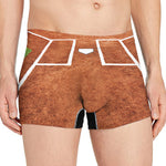 Softball Playing Field Print Men's Boxer Briefs