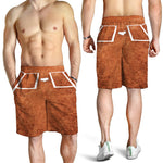 Softball Playing Field Print Men's Shorts