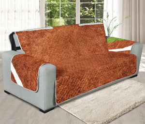 Softball Playing Field Print Oversized Sofa Protector