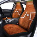 Softball Playing Field Print Universal Fit Car Seat Covers