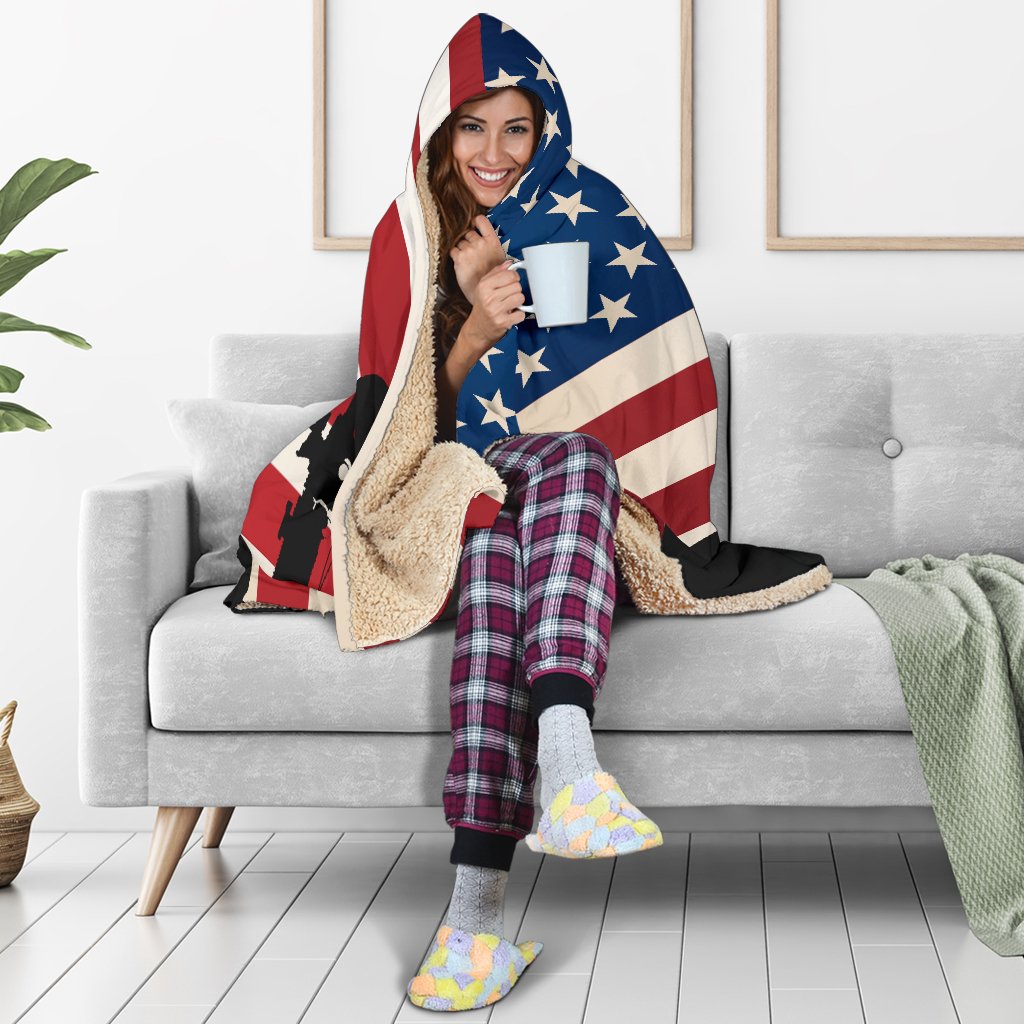 Soldier Memorial Hooded Blanket GearFrost