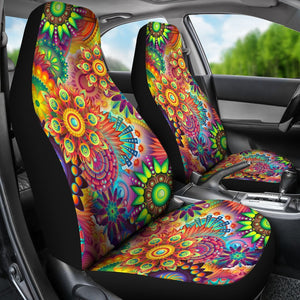 Solstice Mandala Universal Fit Car Seat Covers GearFrost