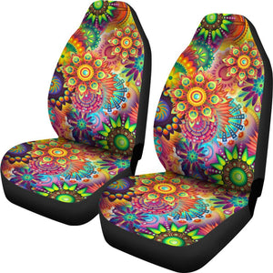 Solstice Mandala Universal Fit Car Seat Covers GearFrost