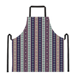 Southwestern Stripe Pattern Print Apron