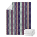 Southwestern Stripe Pattern Print Blanket