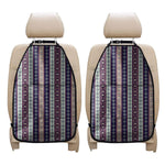 Southwestern Stripe Pattern Print Car Seat Organizers