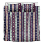 Southwestern Stripe Pattern Print Duvet Cover Bedding Set