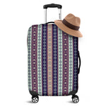 Southwestern Stripe Pattern Print Luggage Cover
