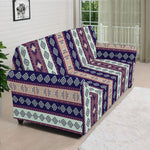 Southwestern Stripe Pattern Print Sofa Cover