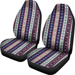 Southwestern Stripe Pattern Print Universal Fit Car Seat Covers