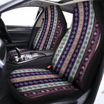 Southwestern Stripe Pattern Print Universal Fit Car Seat Covers