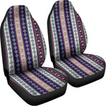 Southwestern Stripe Pattern Print Universal Fit Car Seat Covers