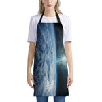 Space And Earth Print Apron