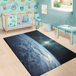 Space And Earth Print Area Rug
