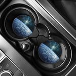 Space And Earth Print Car Coasters