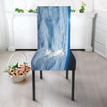 Space And Earth Print Dining Chair Slipcover