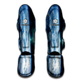 Space And Earth Print Muay Thai Shin Guards