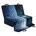 Space And Earth Print Pet Car Back Seat Cover