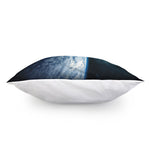 Space And Earth Print Pillow Cover