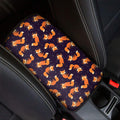 Space Fox Pattern Print Car Center Console Cover