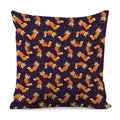 Space Fox Pattern Print Pillow Cover