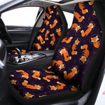 Space Fox Pattern Print Universal Fit Car Seat Covers