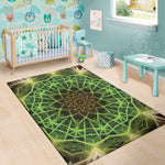 Sparkle Kaleidoscope Print Area Rug