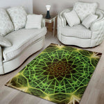 Sparkle Kaleidoscope Print Area Rug