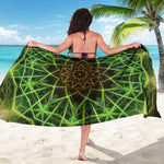 Sparkle Kaleidoscope Print Beach Sarong Wrap