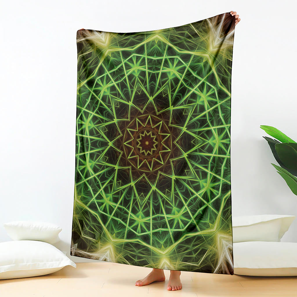 Sparkle Kaleidoscope Print Blanket