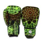Sparkle Kaleidoscope Print Boxing Gloves