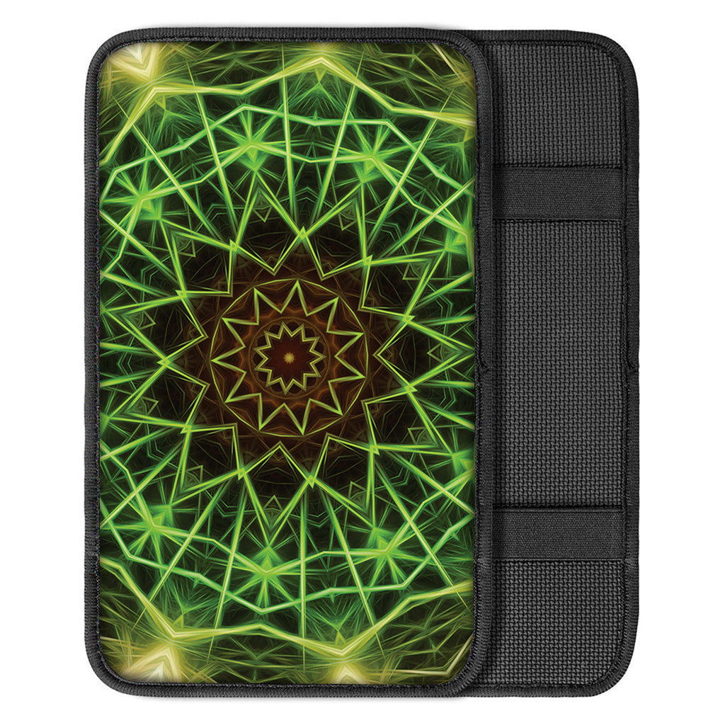 Sparkle Kaleidoscope Print Car Center Console Cover