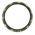 Sparkle Kaleidoscope Print Car Steering Wheel Cover