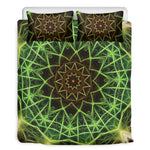 Sparkle Kaleidoscope Print Duvet Cover Bedding Set