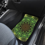 Sparkle Kaleidoscope Print Front Car Floor Mats
