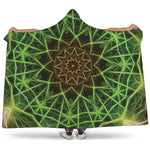 Sparkle Kaleidoscope Print Hooded Blanket