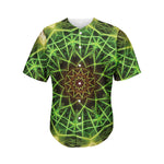 Sparkle Kaleidoscope Print Men's Baseball Jersey