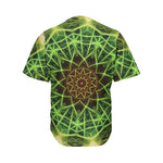 Sparkle Kaleidoscope Print Men's Baseball Jersey