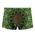 Sparkle Kaleidoscope Print Men's Boxer Briefs