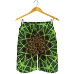 Sparkle Kaleidoscope Print Men's Shorts