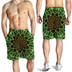 Sparkle Kaleidoscope Print Men's Shorts