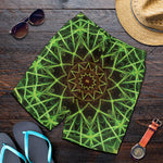 Sparkle Kaleidoscope Print Men's Shorts