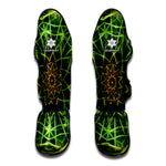 Sparkle Kaleidoscope Print Muay Thai Shin Guard